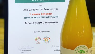 Diplom Norges Beste Eplemost