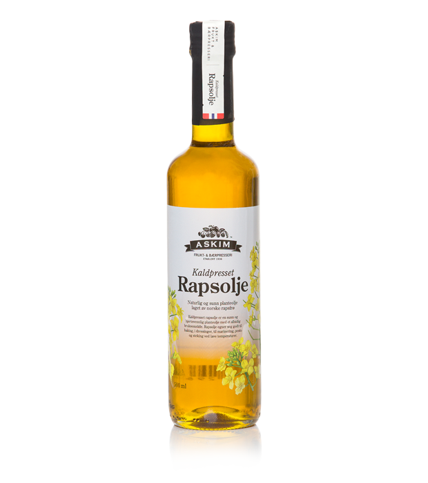 Kaldpresset rapsolje 0,5 liter